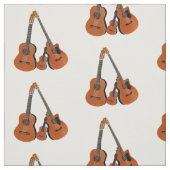 Tissu Basse acoustique de guitare espagnole et Ukulele (Échantillon)