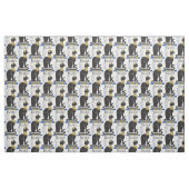 Tissu Bastet ou Bast. Déesse égyptienne (Fat Quarter)