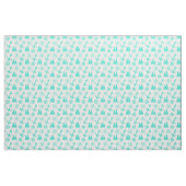 Tissu Bateau côtier bleu turquoise (Yard)