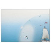 Tissu Bateau dans une ampoule (Fat Quarter)