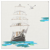 Tissu Bateau grand (Détail)