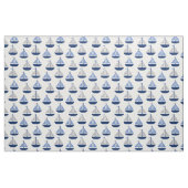 Tissu Bateau Nautique Blue Grey (Yard)