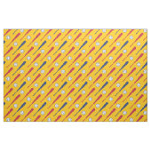 Tissu Bateaux de baseball rouge et bleu marine (Fat Quarter)