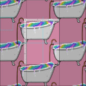 Tissu Bath Bomb Babe Thunder_Cove  (Carreau)