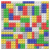 Tissu Bâtiments Couleur primaire Anniversaire/Fête du ga (Fermer)