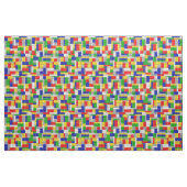 Tissu Bâtiments Couleur primaire Anniversaire/Fête du ga (Fat Quarter)