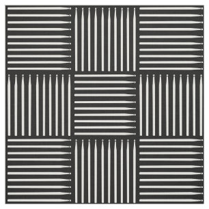 Tissu Bâton à tambour blanc