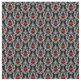 Tissu Bats rouges