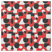 Tissu Bauhaus Collage (Fermer)