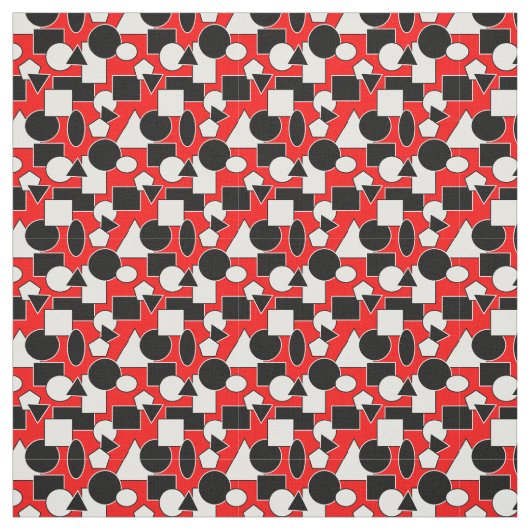 Tissu Bauhaus Collage (Échantillon)