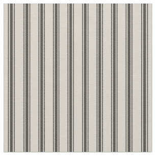 Tissu Bbeige et noir Classic Ticking Stripes