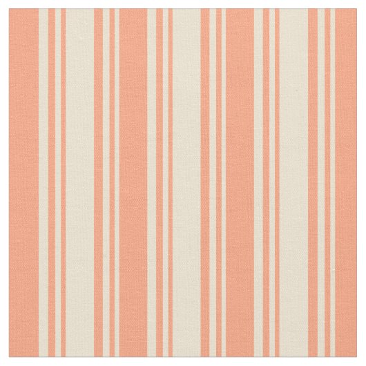 Tissu Bbeige et Saumon clair (Fermer)