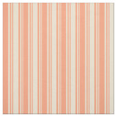 Tissu Bbeige et Saumon clair (Échantillon)
