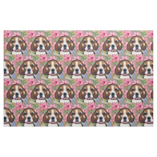 Tissu Beagle (Fat Quarter)