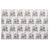 Tissu Bear y Big Brother Fils de frère (Fat Quarter)