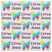 TISSU BEAU BUTTERFLY I LOW JESUS (fermé)