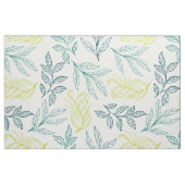Tissu Beau Feuilles aquarelle (Fat Quarter)