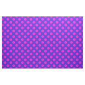 Tissu Beau Motif à points Polka rose et violet (Fat Quarter)