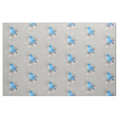 Tissu Beau oiseau bleu de montagne (Yard)