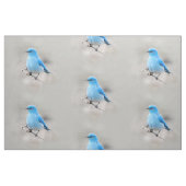Tissu Beau oiseau bleu de montagne (Fat Quarter)