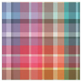 Tissu Beau plaid d'arc-en-ciel (Échantillon)