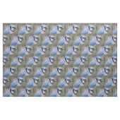 Tissu Beau plan rapproché de geai bleu (Fat Quarter)