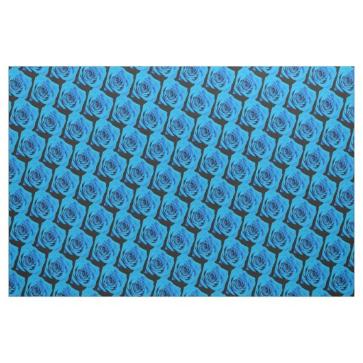 Tissu Beau rose bleu (Yard)