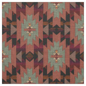 Tissu Beau Style Rustique Sud-Ouest Brun (Échantillon)