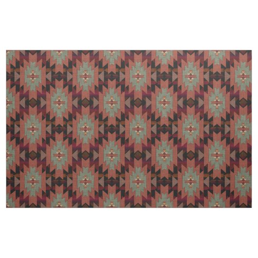 Tissu Beau Style Rustique Sud-Ouest Brun (Fat Quarter)