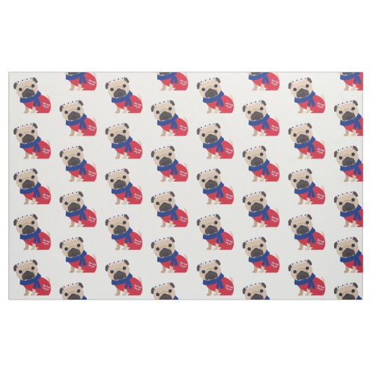 Tissu Beaux Carlins britanniques (Fat Quarter)