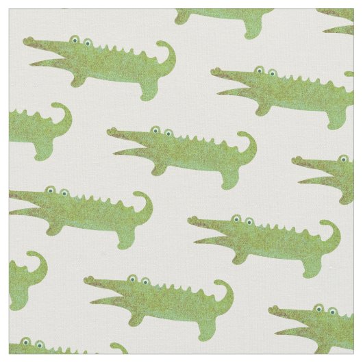 Tissu Bébé crocodile (Fermer)
