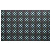 Tissu Bébé croix bleu coutures sur noir (Yard)