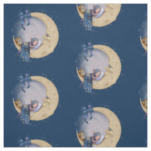Tissu Bébé Elf de lune (Échantillon)