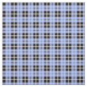 Tissu Bébé garçon bleu clair blanc / bande noire (Échantillon)