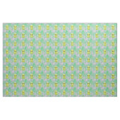 Tissu Bébé mignon Dragon vert & bleu (Yard)