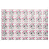 Tissu Bébé mignon Eléphant fille (Fat Quarter)