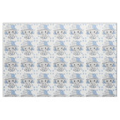 Tissu Bébé mignon éléphant garçon (Fat Quarter)