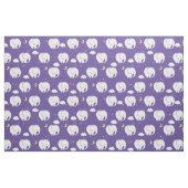 Tissu Bébé mignon éléphants sur étoiles arrière - plan (Fat Quarter)