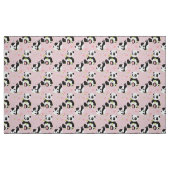 Tissu Bébé Panda Bear Pink (Fat Quarter)