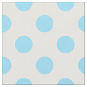 Tissu Bébé pois bleu et blanc (Fermer)
