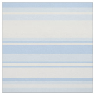 Tissu Bébé rayures bleues