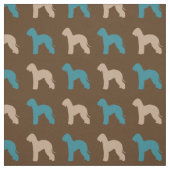 Tissu Bedlington Terrier (Échantillon)