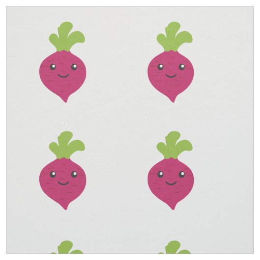 Tissu Beète Cute Kawaii (Échantillon)