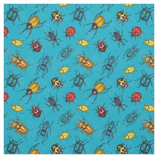 Tissu Beetles (Échantillon)