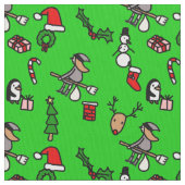 Tissu befana de noël des rennes (fermé)