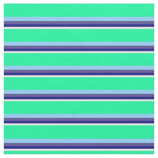 Tissu Beige, bleu, bleu ardoise, bleu clair et vert (Fermer)