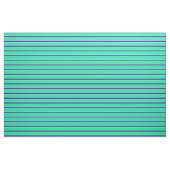 Tissu Beige, bleu, bleu ardoise, bleu clair et vert (Fat Quarter)