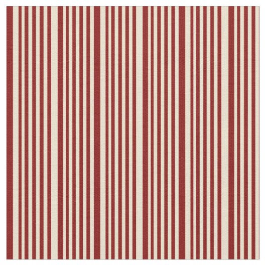 Tissu Beige & Maroon Couleur Motif (Fermer)