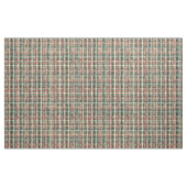 Tissu beige rouge vert classique checkered de plaid de (Yard)