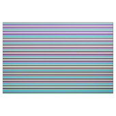 Tissu Beige, Turquoise foncé, Vert, Orchidée et Bleu fon (Fat Quarter)